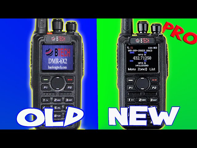 BTech REVEALS DMR-6x2 PRO Dual Band DMR HT