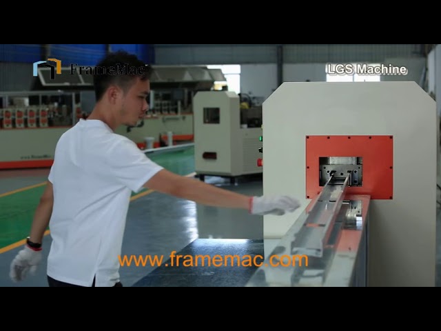 steel frame house structure machine