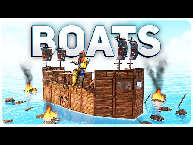 Ultimate Boat Building & Defence Guide | Rust Tutorial