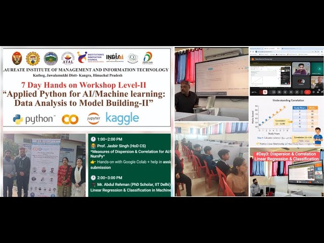 Day III Highlights | AI & ML Workshop