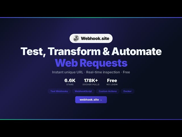 Webhook.site - Test, Transform & Automate Web Requests (Tutorial)
