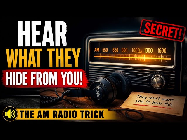 Hear What You're Not Supposed To Hear| The AM Radio Trick