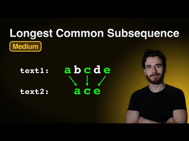 Longest Common Subsequence (Leetcode 1143)