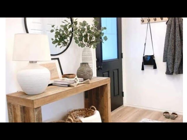 Split level entryway ideas 2024|small entryway decorating ideas
