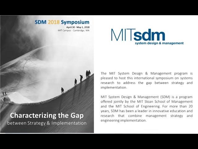SDM Conference Day 1: Early Afternoon Session