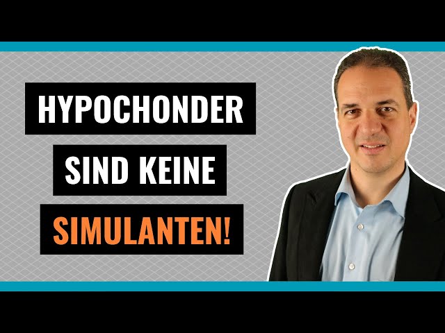 Hypochondrie loswerden - Alles nur Einbildung oder doch wirklich krank?