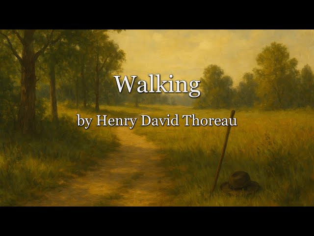 Walking, by Henry David Thoreau PG1022