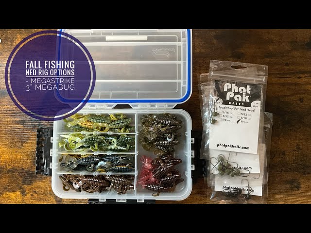 Fall Fishing Ned Rig Options - Megastrike 3” Megabug 