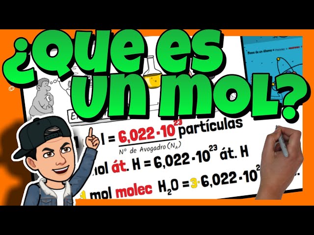 👨‍🔬 WHAT is a MOL? ⁉ | EASY Explanation
