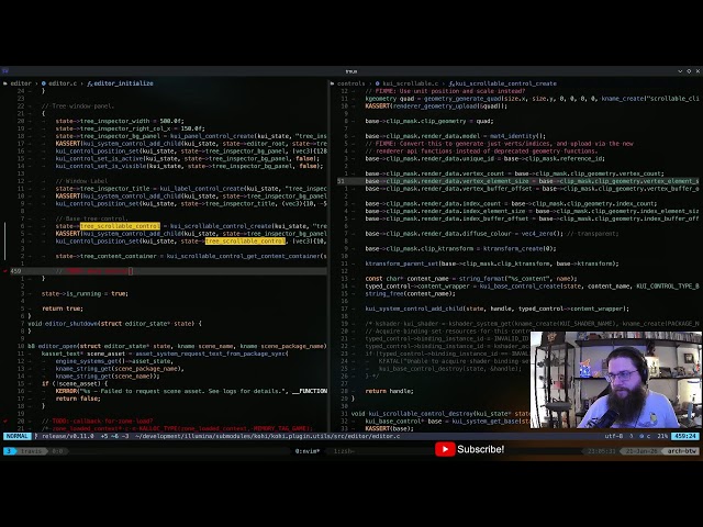 Game Dev (custom engine) Shadows of Illumina Ep. 34: UI redux, UI events, more Editor stuff !kohi