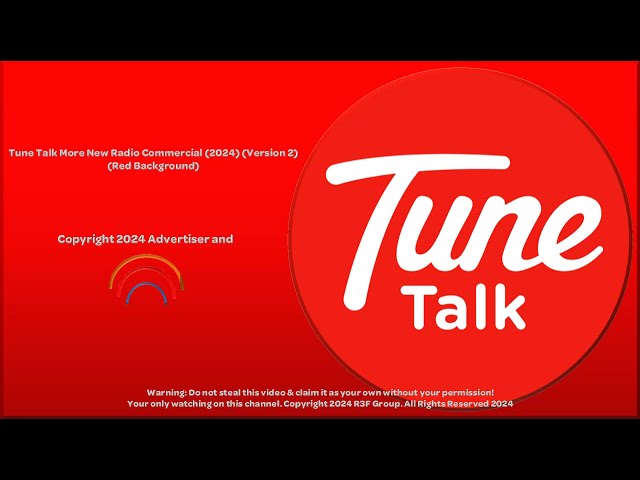 TuneTalk More New Radio Commercial (2024) (English)