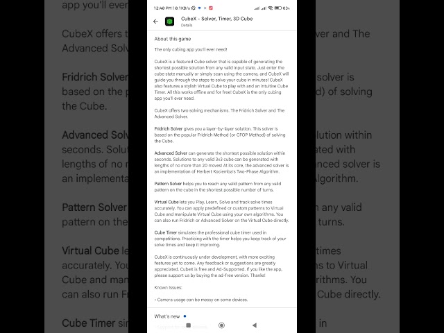 CubeX || Solver || Timer || 3D Cube || Solve Or Arrange Your 3D With This || In 1 Minute ||