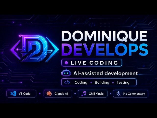 🔴 LIVE | Dominique Develops Website Bouwen 💻 | Web Development & Design 🇳🇱 Prt. 9
