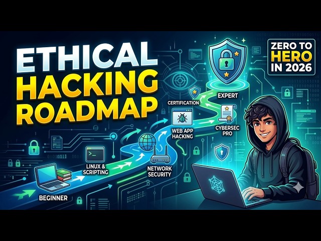 Ethical hacking roadmap #roadmapforfirstyearstudents #fyp