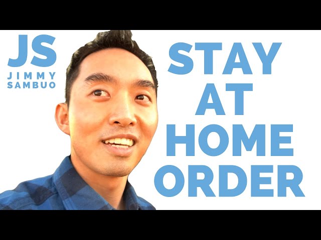Vlog:  STAY AT HOME ORDER