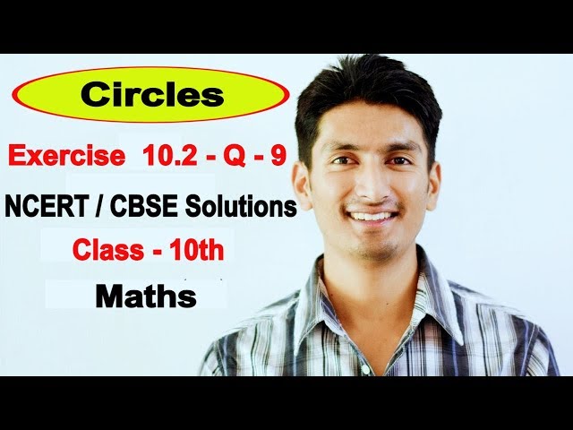 Chapter 10 Exercise 10.2 Q 9 - Circles class 10th maths ncert solutions  | Mathematics solutions