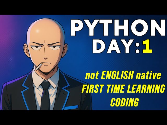 Never Coded Before | Learning Python From Zero | Beginner Live Coding Journey DAY 1