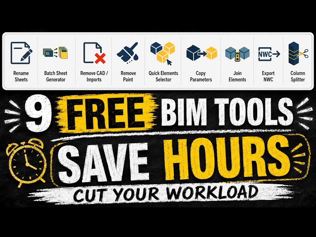 9 Free Revit Add-ins — No Subscription, No Licence Key