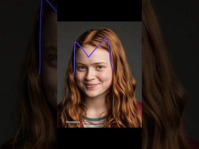 How to Draw Max from Stranger Things ✨#ytshorts #tutorial