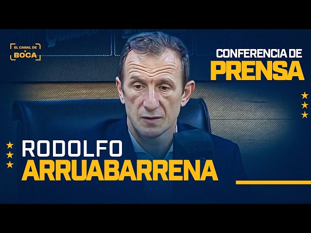 ARRUABARRENA PRESS CONFERENCE | BOCA vs VÉLEZ | THE BOCA CHANNEL