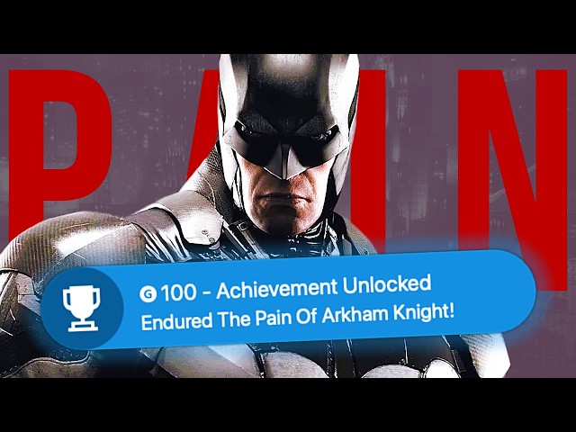 FINALLY Unlocking EVERY Achievement In Batman Arkham Knight....