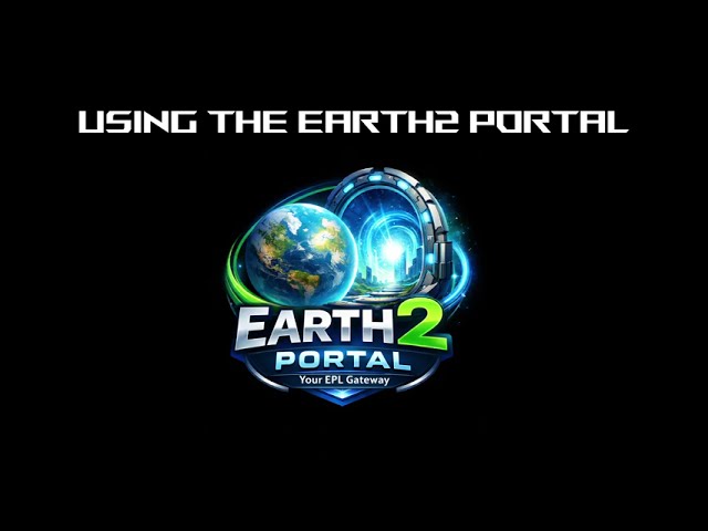 Using the Earth2 Portal: Getting EPL list and CSV demonstration!!