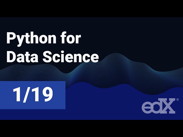 Learn Python Basics for Data Science from IBM