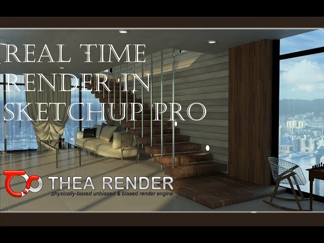 Real Time Rendering In SketchUp with Thea Render #12