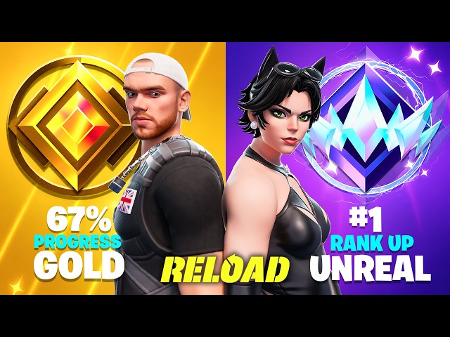 Gold to Unreal Speedrun But I Play Duo Fills... (Fortnite Ranked Reload)