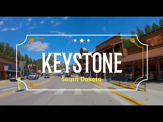 A Tour of Downtown Keystone near Mt Rushmore in South Dakota