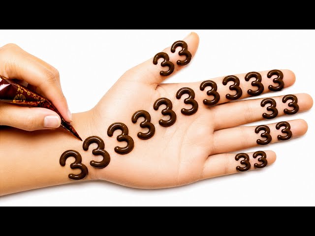 Front hand stylish mehndi design | beautiful mehandi design | very easy mehndi design | henna design