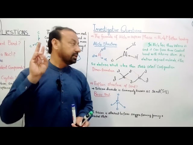 Descriptive and  investigative Questions | New Chemistry Book Class 9 | chapter  No.3.
