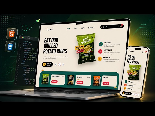 How To Make A Responsive Website Using HTML & CSS Only
