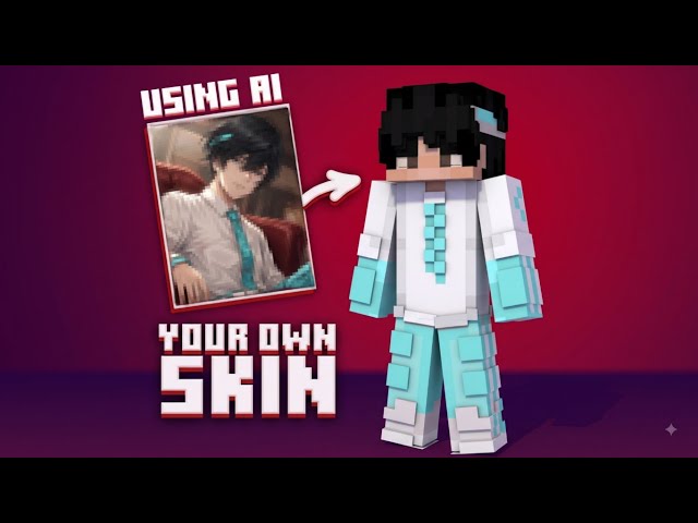 How to make 3d minecraft skin using ai 