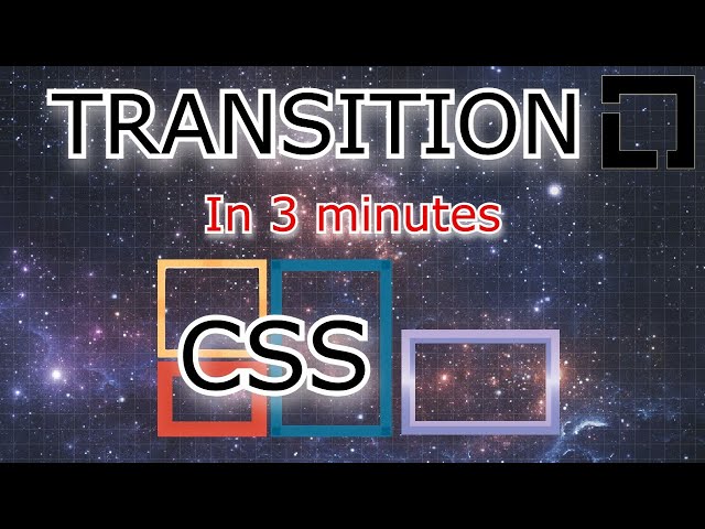 Learn transition css in 3 minutes | transition | css tutorial