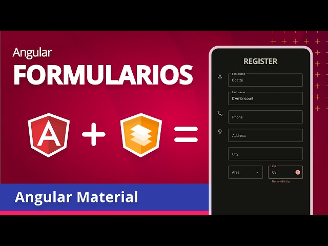 Cómo trabajar con formularios en Angular, ngModel y Formularios reactivos con Angular Material 🤓🧑‍💻😃