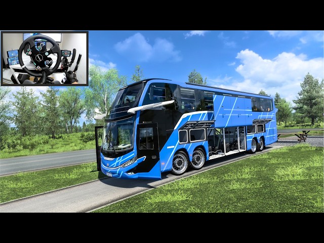 The Ultimate Bus Driving | Euro Truck Simulator 2 with Moza R9 Setup