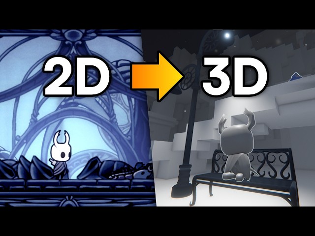 I REMADE HOLLOWKIGHT IN 3D ( as my first 3d game ) DEVLOG #1