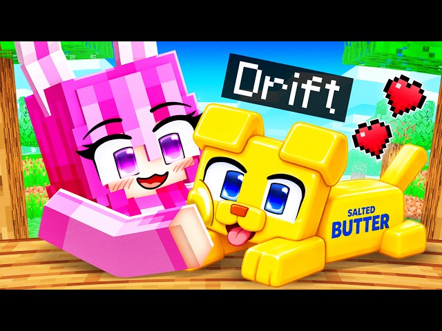 Playing as BUTTER DOG To Troll My Friends in Minecraft!