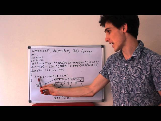Dynamically Allocating 2D Arrays