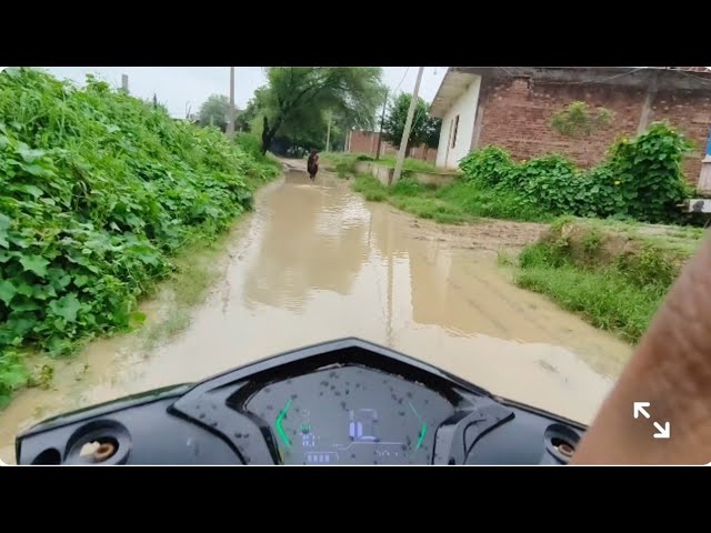 Continuous rain for 3 days has flooded the entire village 🥹🥺