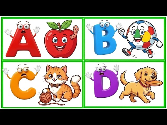 ABC Song Phonics, Transportation Song, ABC Song, Alphabet Educational Song A to Z for kids new video