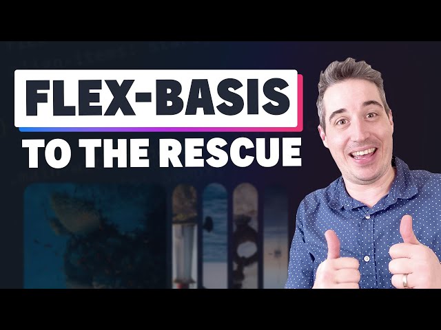 I finally found a great use-case for flex-basis!