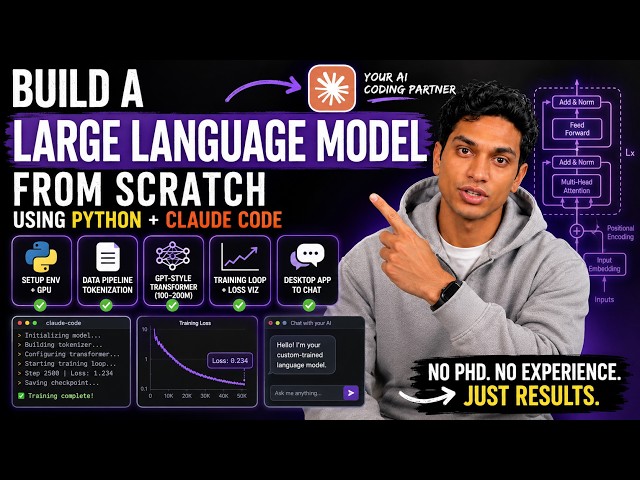 I Built My Own ChatGPT From Scratch Using Claude Code (Full Beginner Tutorial)