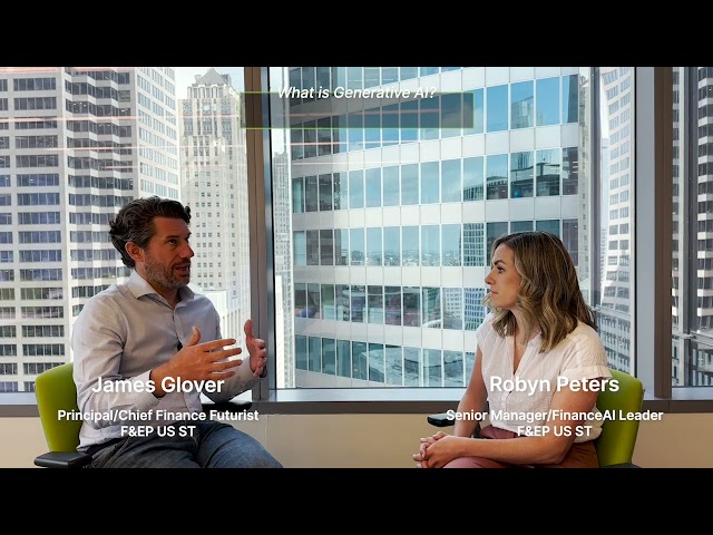 FinanceAI™ Explained - What is Generative AI?