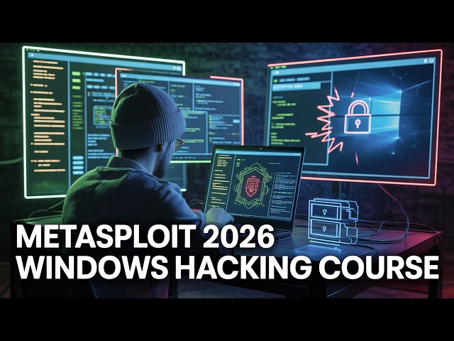 Windows 10/11 Hacking with Metasploit 2026 | Full Course Masterclass | Ethical Hacking