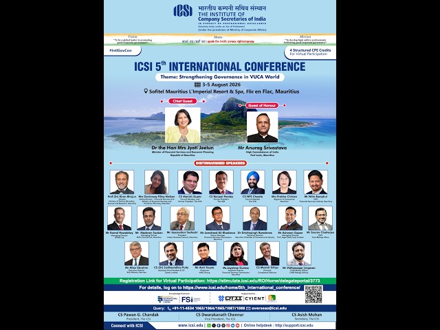 Live Webinar on 5th International Conference