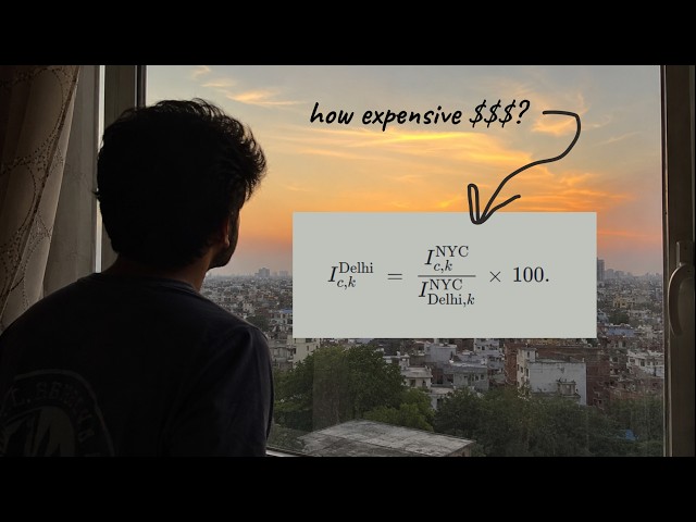 Understanding cost of living around the world in comparison to New Delhi using Machine Learning