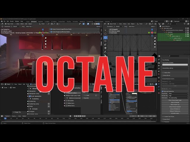 OCTANE - Lesson 00 - Download, Install, Start, Easy, Free Blender Octane Prime, Server Activation