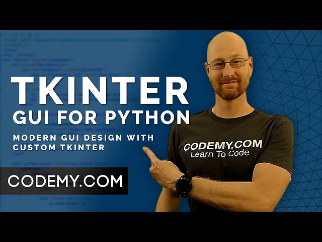Modern GUI Design With Tkinter - Python Tkinter GUI Tutorial 219